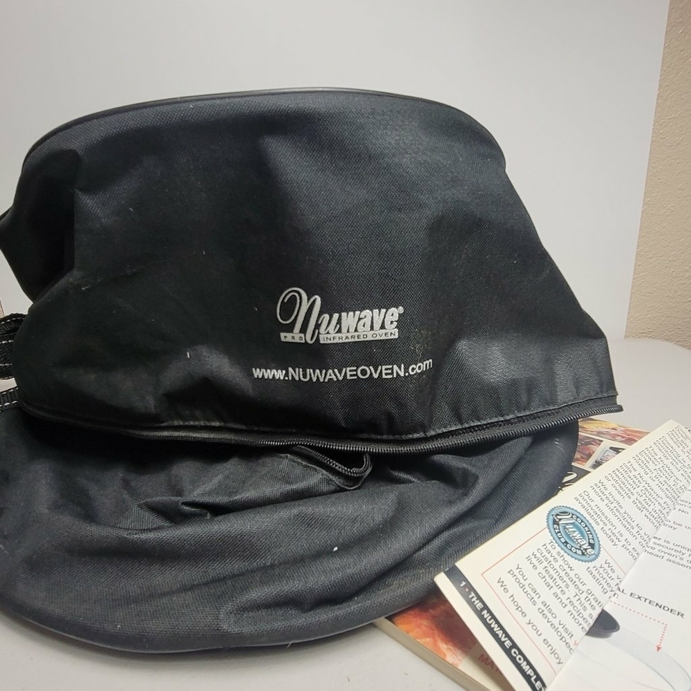 Nuwave Pro Infrared Oven Black Carrying Case Travel Bag And Strap View 2